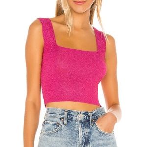 Revolve Merna Square Neck Top Superdown